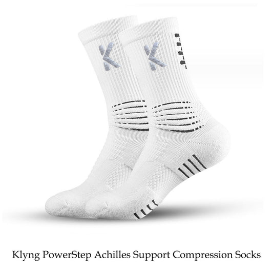 KLYNG PowerStep Achilles Support Compression Socks (Unisex)