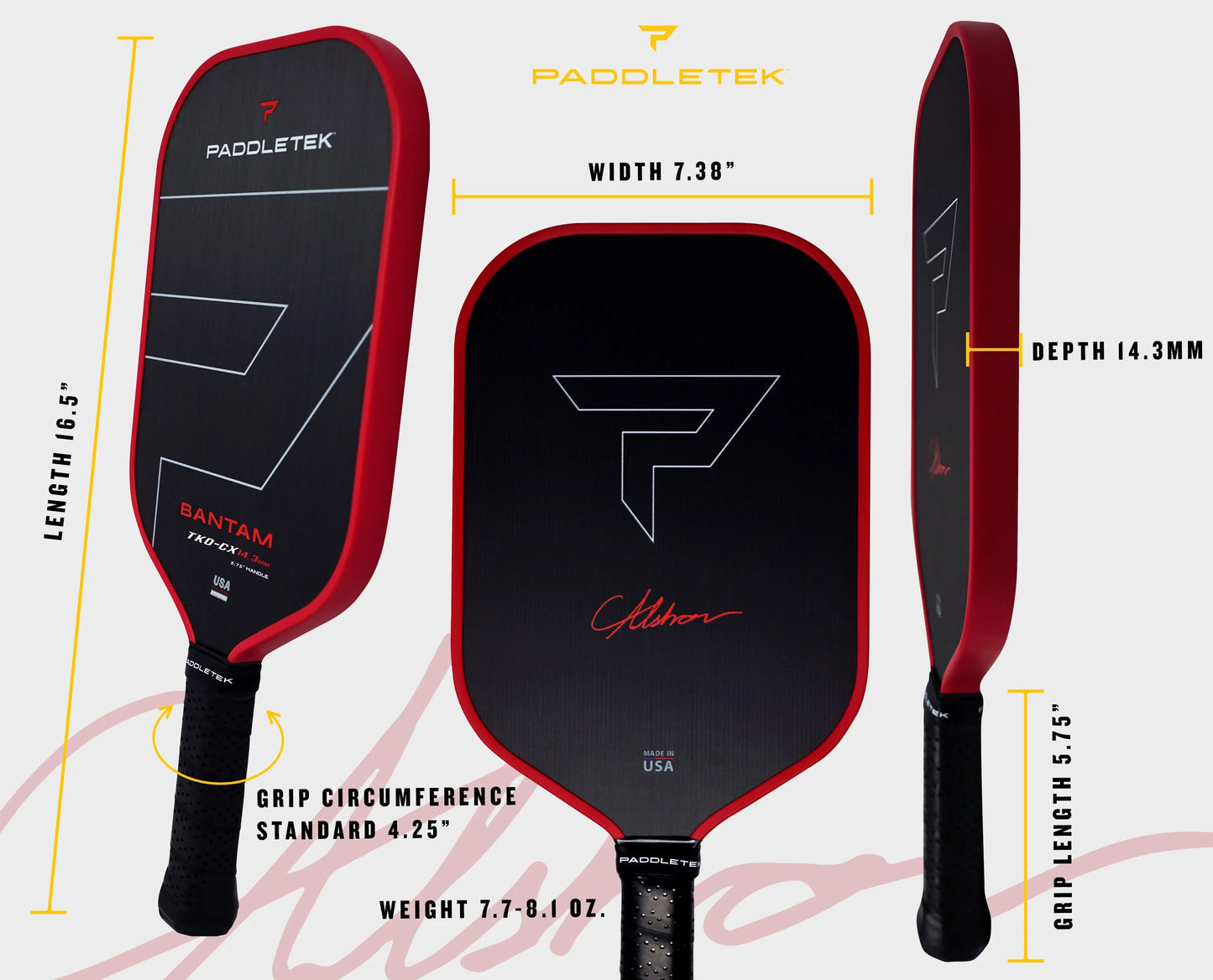 PADDLETEK BANTAM TKO-CX 14.3