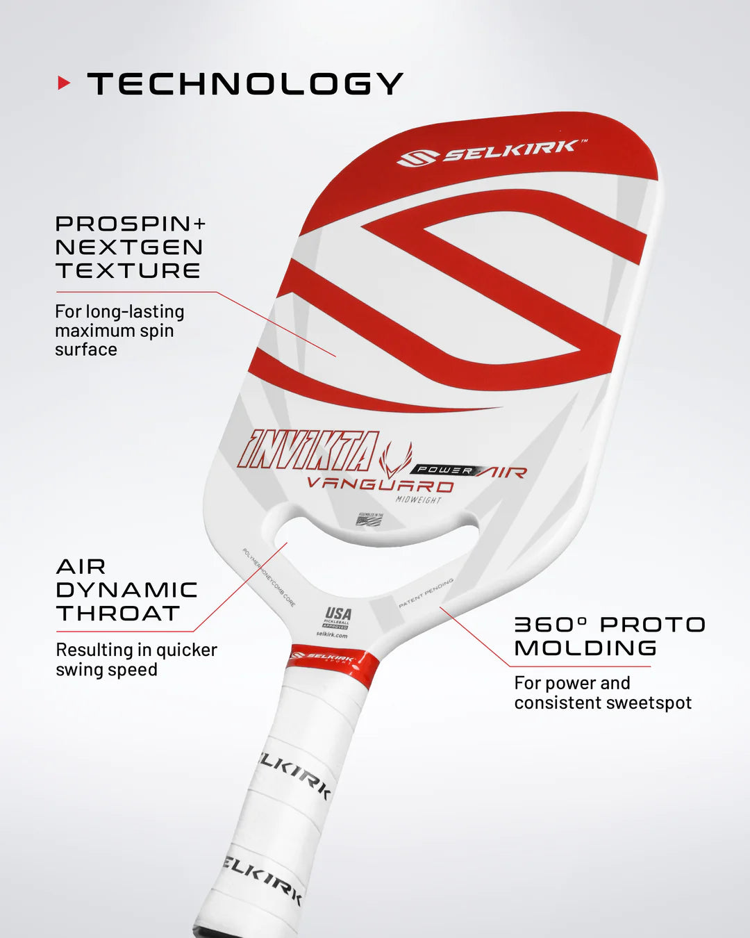 SELKIRK Vanguard Power Air Epic