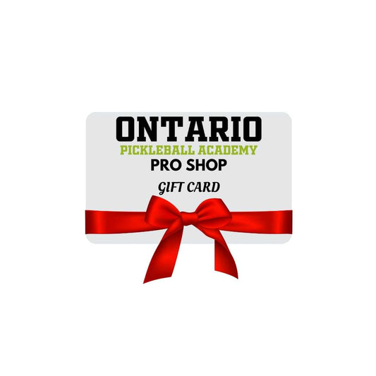 GIFT CARD (Ontario Pickleball Academy Pro Shop)