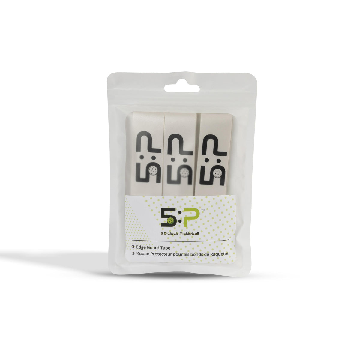 5 O'Clock Pickleball 3 Pack Edge Guard Tape