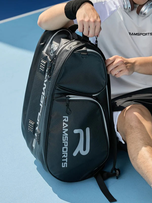 Courts Range Backpack Ramsports LiteCarry Court Backpack
