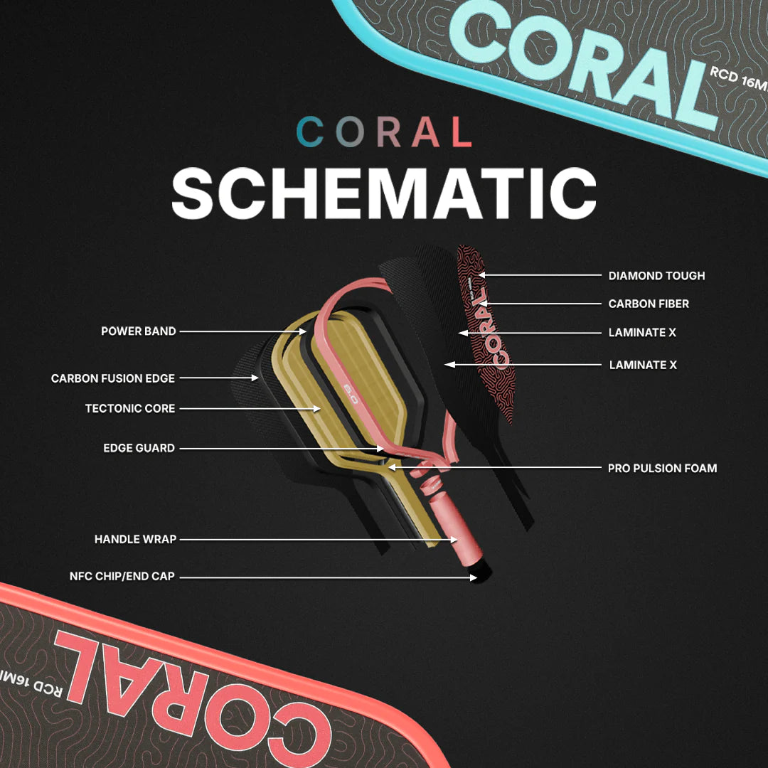 Six Zero Coral Elongated 16mm