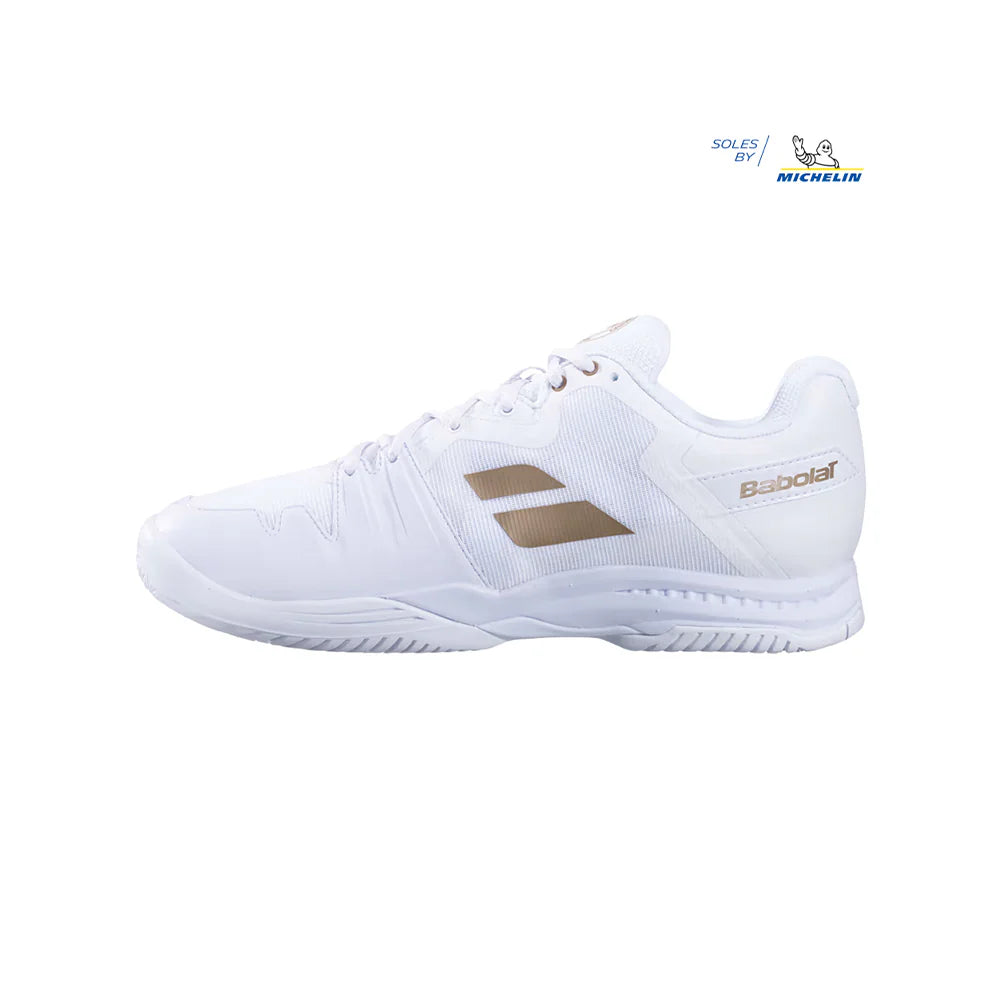 Babolat SFX3 All Court Wimbledon Women's Shoe (White/Gold)