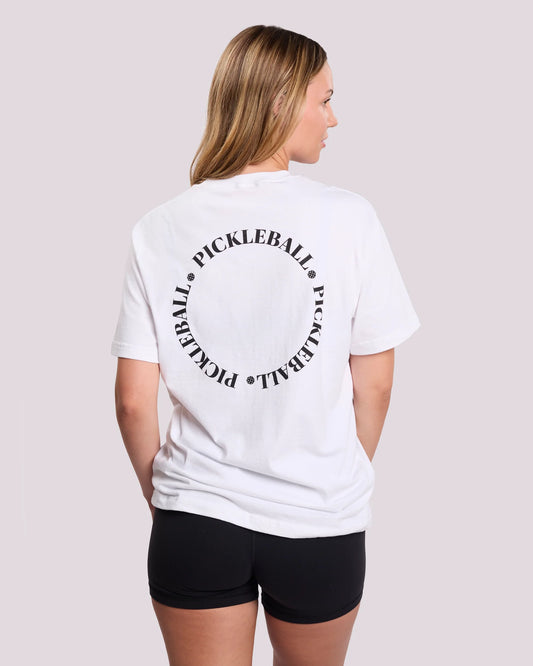 Pickleball Circle Graphic Tee - Unisex